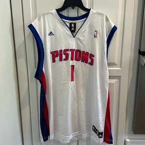 Adidas NBA Detroit Pistons Allen Iverson #1 Jersey